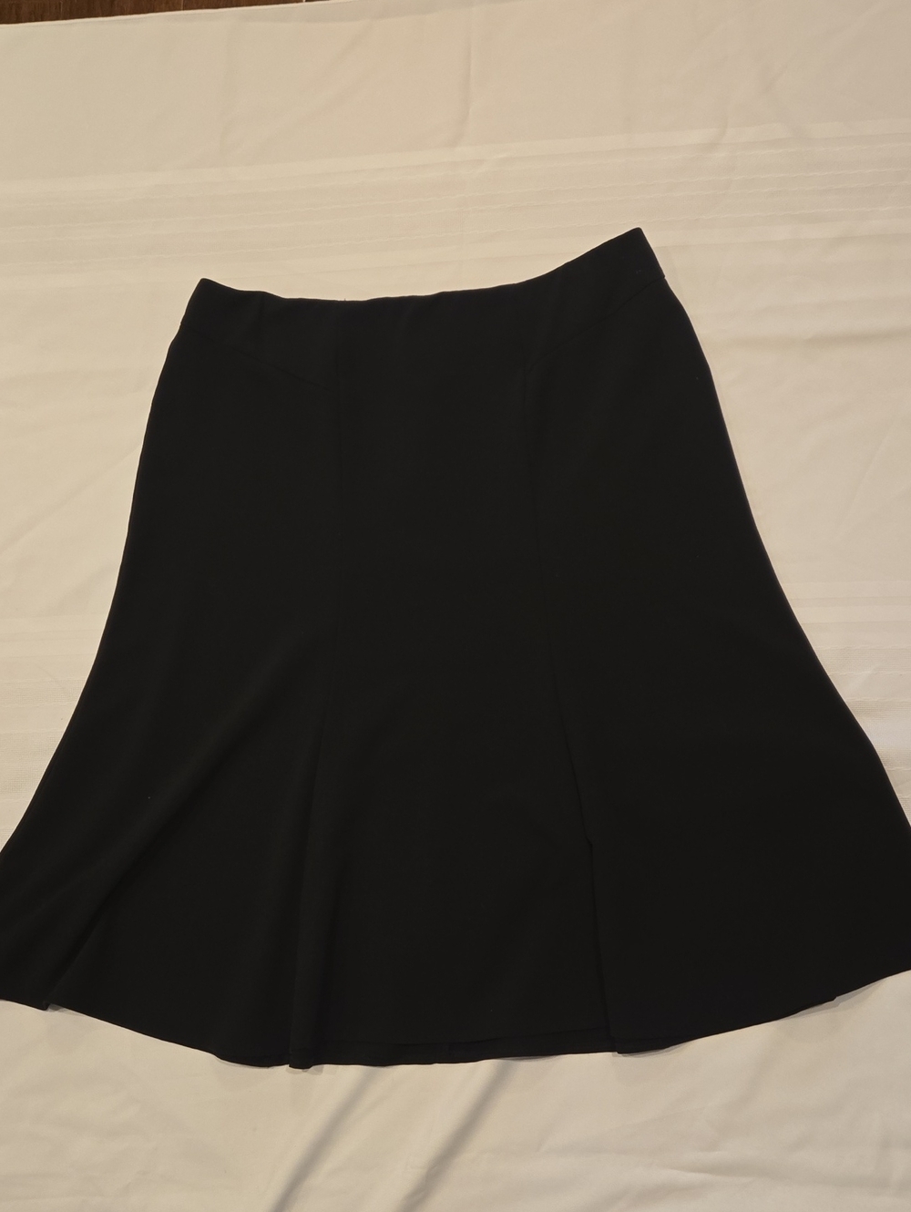 Briggs New York Black A-Line Skirt